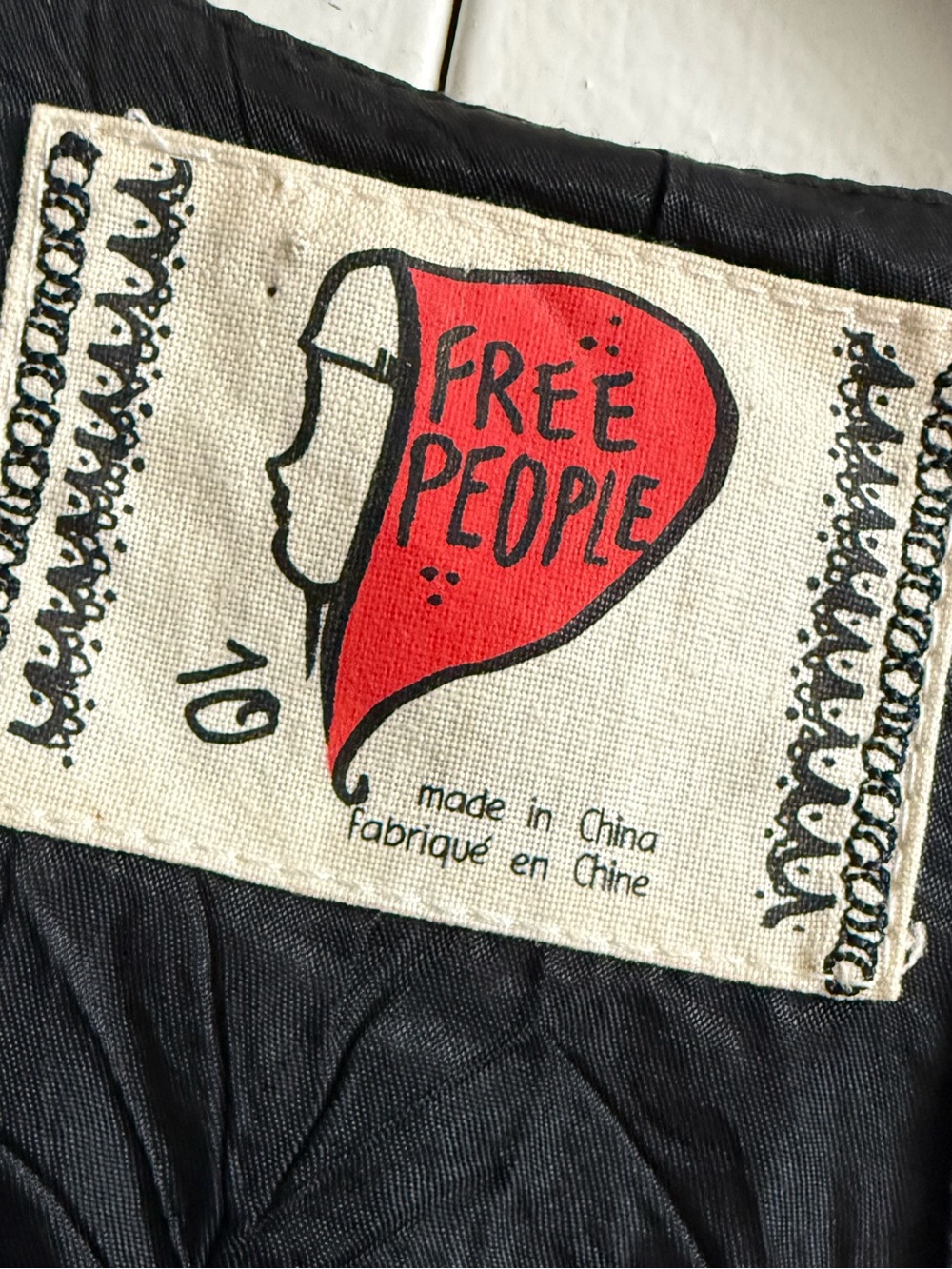 Free People Black Crinkled Crushed Satin Tuxedo Jacket Size 10